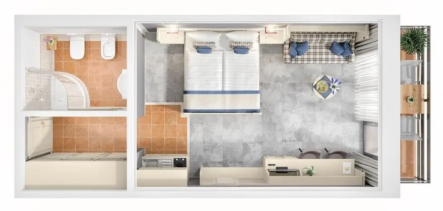 Superior Tek Büyük Yataklı Oda