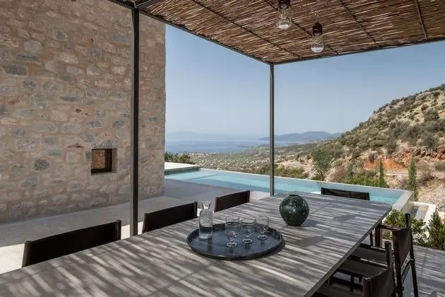 Deluxe Villa, 3 Yatak Odası, Kişiye Özel Havuzlu, Deniz Manzaralı