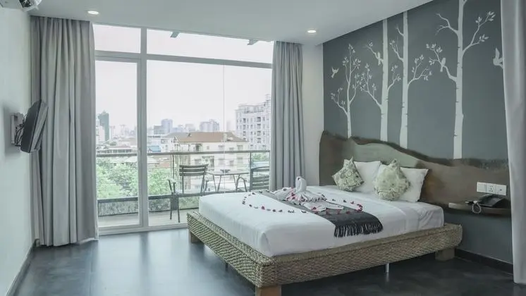 Premium Tek Büyük Yataklı Oda, 1 Çift Kişilik Yatak, Şehir Manzaralı, Köşe