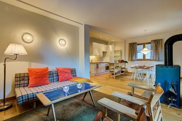 Apart Daire, Banyolu/Duşlu, Dağ Manzaralı (Terrasse)