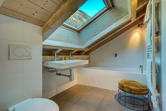 Çatı Katı (Loft), Banyolu/Duşlu, Dağ Manzaralı (Penthouse)