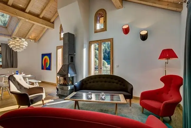 Çatı Katı (Loft), Banyolu/Duşlu, Dağ Manzaralı (Penthouse)