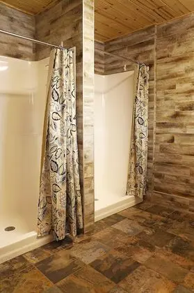 Slopeside Double Cabin (no running water, shared shower house)