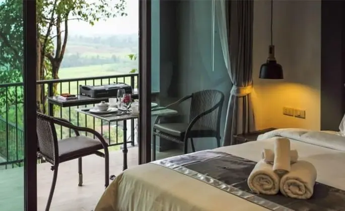 Luxury Stüdyo Süit, 1 Yatak Odası, Havuz Kullanımı, Tepe Manzaralı