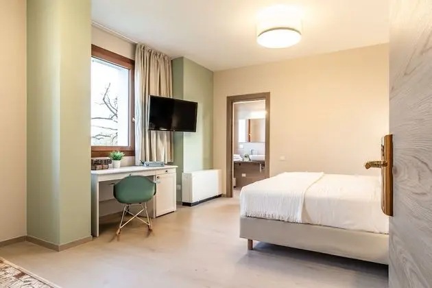 Junior Dört Kişilik Oda, Park Manzaralı (Bologna)