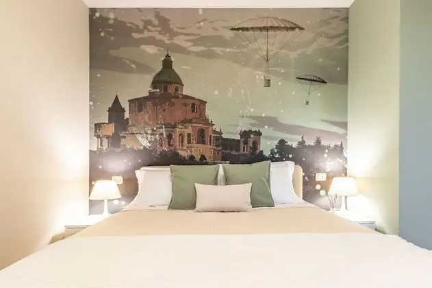 Junior Dört Kişilik Oda, Park Manzaralı (Bologna)