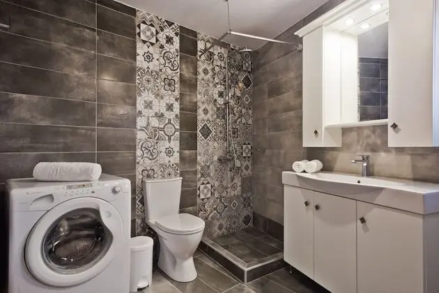 Luxury Apart Daire, Deniz Manzaralı, Zemin Kat (Village View)
