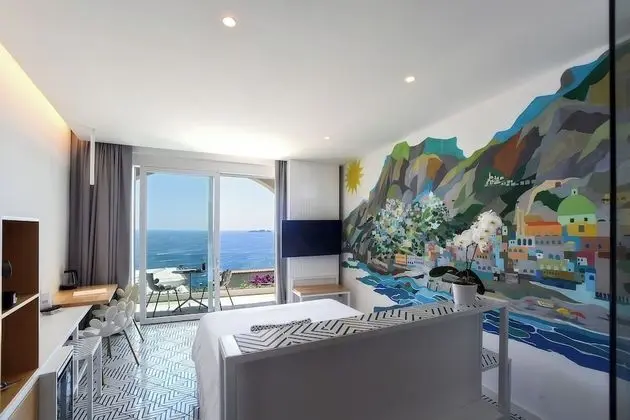 Superior Tek Büyük Yataklı Oda, Deniz Manzaralı