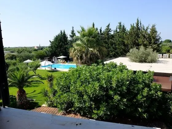 Dört Kişilik Oda, 1 Yatak Odası, Havuz Manzaralı