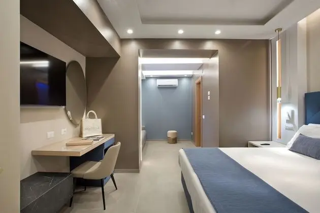 Deluxe Tek Büyük veya İki Ayrı Yataklı Oda (vasca idromassaggio all'aperto)