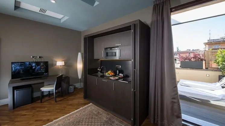 Presidential Süit, Teras