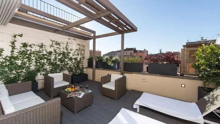 Presidential Süit, Teras