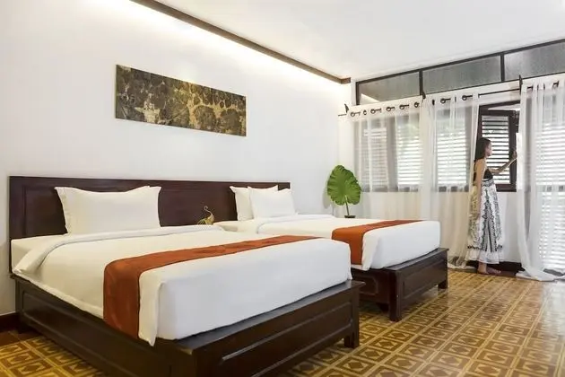 Deluxe Tek Büyük veya İki Ayrı Yataklı Oda, Bahçe Manzaralı