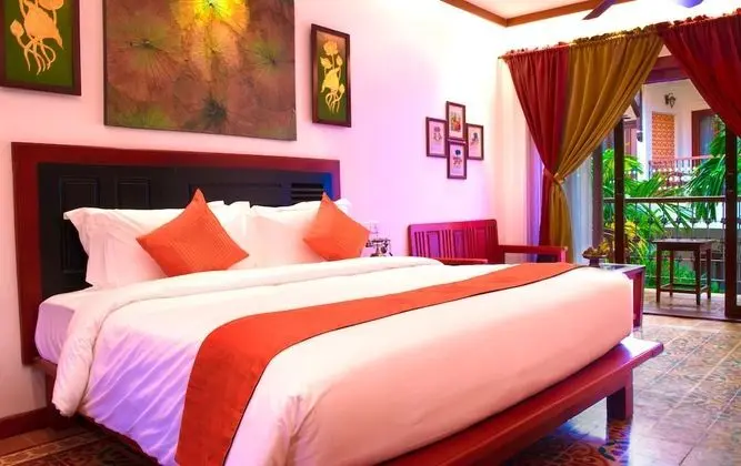 Deluxe Tek Büyük veya İki Ayrı Yataklı Oda, Bahçe Manzaralı