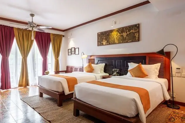 Deluxe Tek Büyük veya İki Ayrı Yataklı Oda, Bahçe Manzaralı