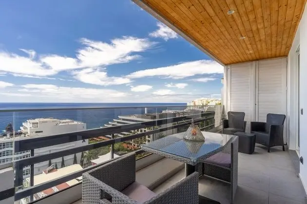 Panoramic Apart Daire, 1 Yatak Odası, Balkon/Veranda, Deniz Manzaralı
