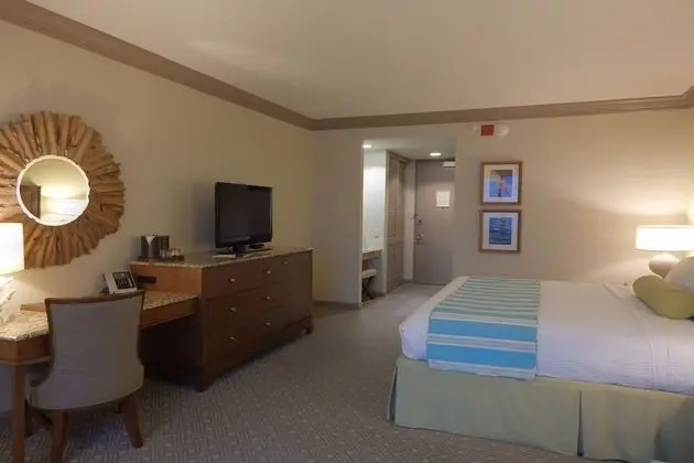 One King with Sleeper Sofa, Island View