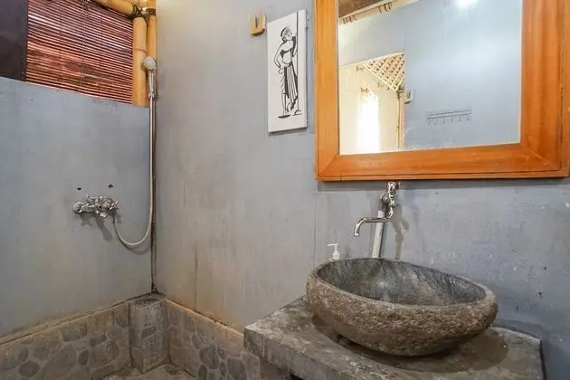 Deluxe Bungalov, 1 Çift Kişilik Yatak