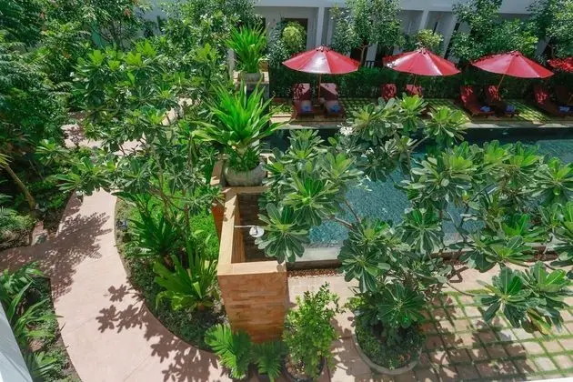 Landmark King, Balcony, Garden View