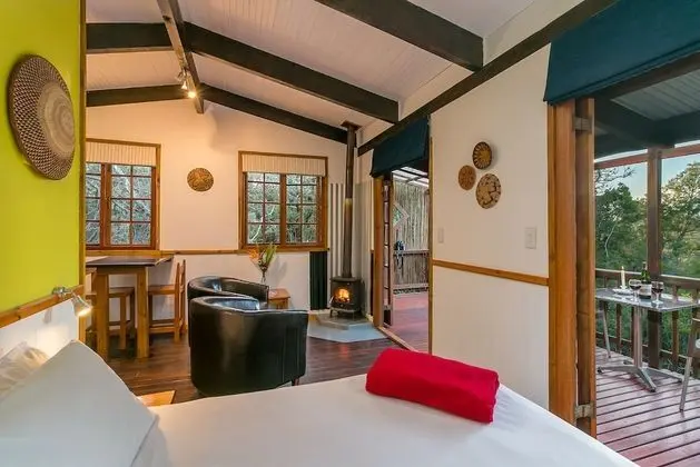 Kulübe, 1 Büyük (Queen) Boy Yatak, Dağ Manzaralı