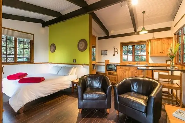 Kulübe, 1 Büyük (Queen) Boy Yatak, Dağ Manzaralı