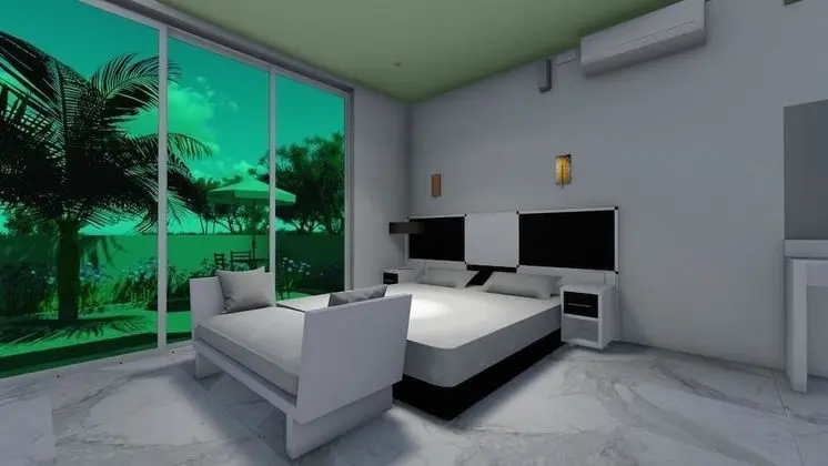 Deluxe Tek Büyük veya İki Ayrı Yataklı Oda