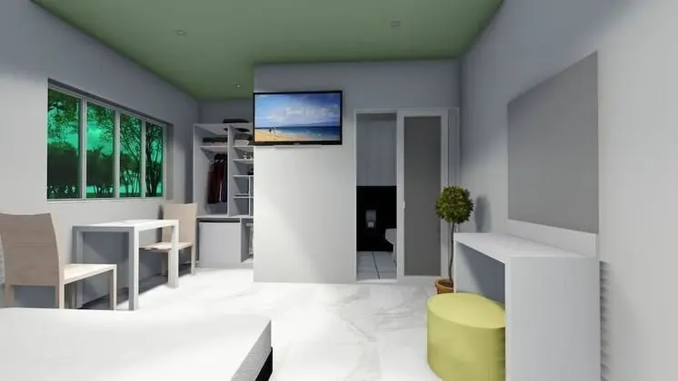 Deluxe Tek Büyük veya İki Ayrı Yataklı Oda