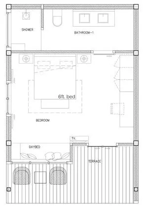 Beach Front Bungalow