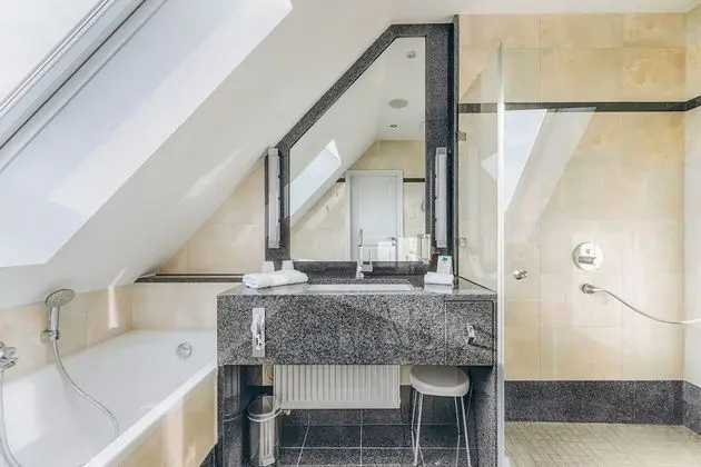 Deluxe Büyük Yataklı Tek Kişilik Oda, Özel Banyo