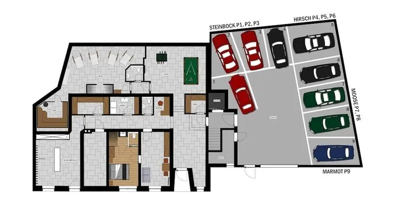 Deluxe Apart Daire (excl. 189€ Endreinigung)