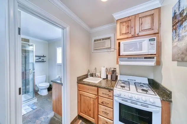 Lodge Unit #4-Studio, Kitchenette