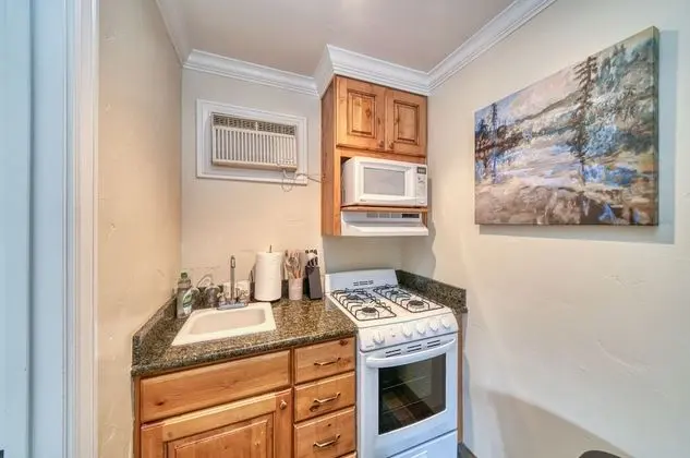 Lodge Unit #4-Studio, Kitchenette