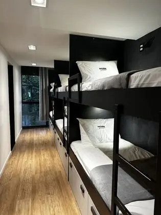 Dormitorio Misto Compartilhado 6 camas