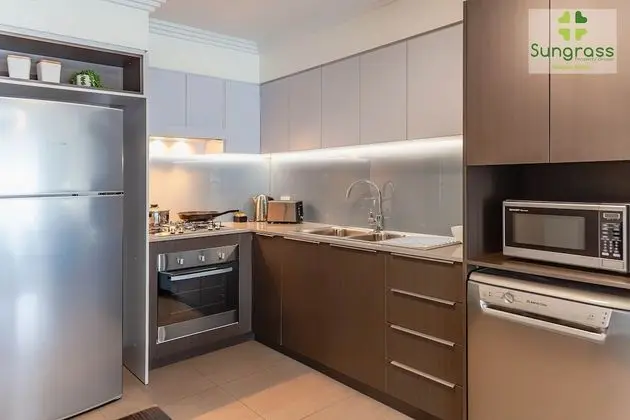 City Apart Daire, 2 Yatak Odası, Sigara İçilmez, Mutfak (City Views)