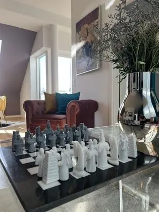 Luxury Süit, 2 Yatak Odası, Şehir Manzaralı