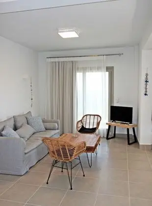 Apart Daire, 1 Yatak Odası, Deniz Manzaralı (Ground Floor - Olive)