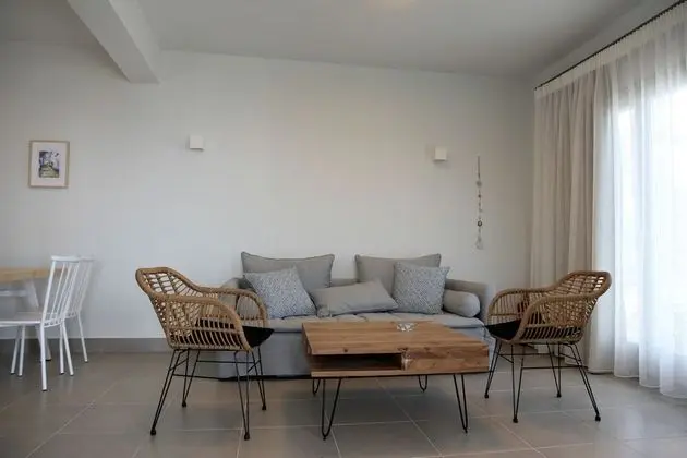 Apart Daire, 1 Yatak Odası, Deniz Manzaralı (Ground Floor - Olive)