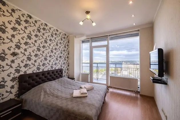Panoramic Apart Daire, 1 Büyük (Queen) Boy Yatak ve Çekyat, Balkon, Nehir Manzaralı