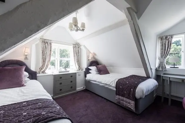 İki Ayrı Yataklı Oda, Banyolu/Duşlu, Bahçe Manzaralı (Room 12)