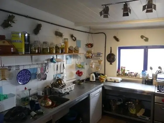 Ortak Ranzalı Oda, Karma Ranzalı Oda, Şömine, Dağ Manzaralı (5 beds)