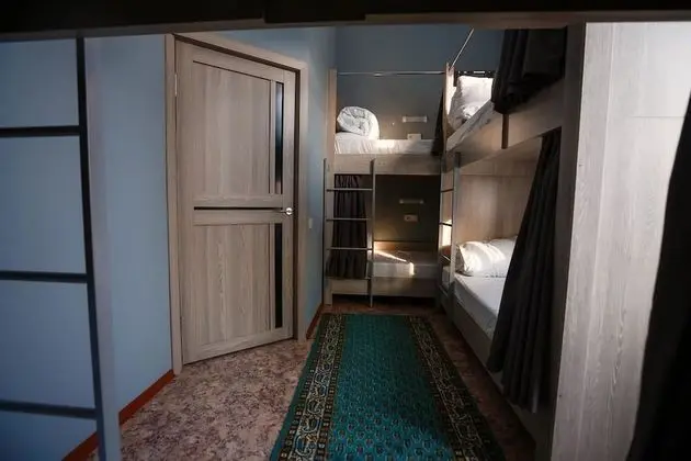 Basic Ortak Ranzalı Oda, Sigara İçilmez, Şehir Manzaralı (Bed in 6-Bed Room)