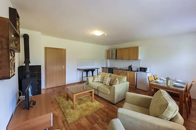 Apart Daire, 1 Yatak Odası, Mutfak (Free Sauna & Jacuzzi)