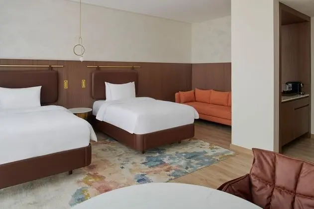 Deluxe Oda, 2 Çift Kişilik Yatak, Şehir Manzaralı