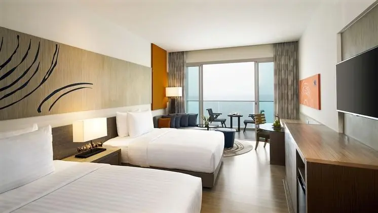 Deluxe İki Ayrı Yataklı Oda, 2 Tek Kişilik Yatak, Deniz Manzaralı
