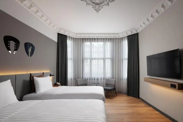Twin Guest Room, Avlu Manzaralı, Non-Smoking Room
