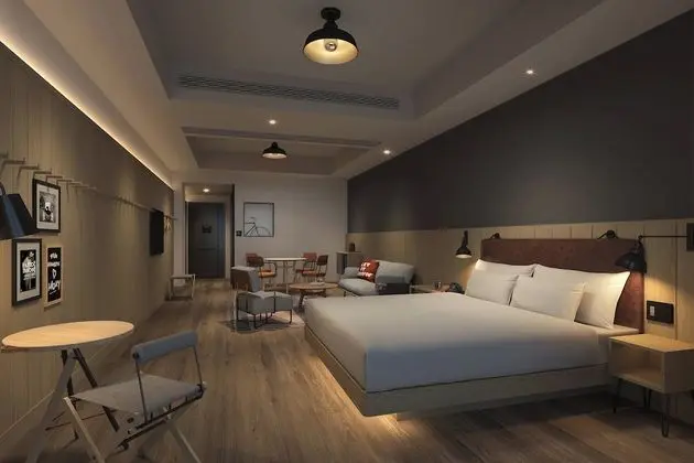 Premium Oda, 1 Büyük (Queen) Boy Yatak, Şehir Manzaralı