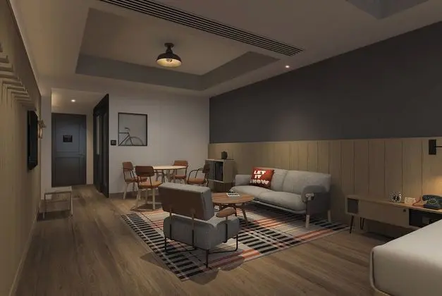 Premium Oda, 1 Büyük (Queen) Boy Yatak, Şehir Manzaralı