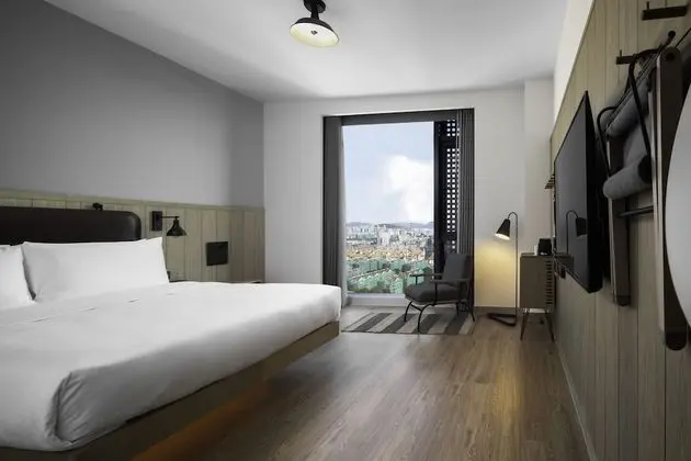 Standard Oda, 1 Büyük (Queen) Boy Yatak, Şehir Manzaralı