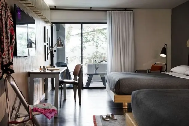 Oda, 2 Büyük (Queen) Boy Yatak, Veranda (Mobility Accessible, Transfer Shower)