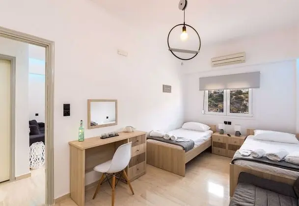 Family Ev, Birden Çok Yatak, Denize Bakan (Mpali Bay View  And Beach Front Apt)